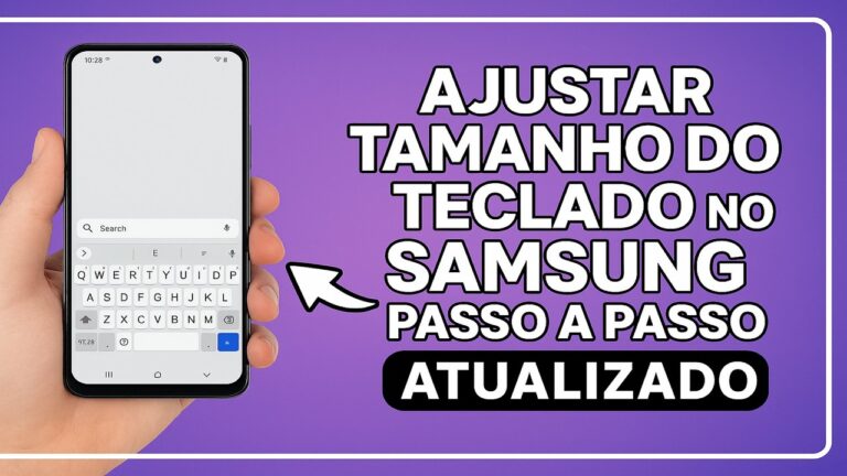Como AJUSTAR o TAMANHO do TECLADO no SAMSUNG Como AJUSTAR o TAMANHO do TECLADO no SAMSUNG