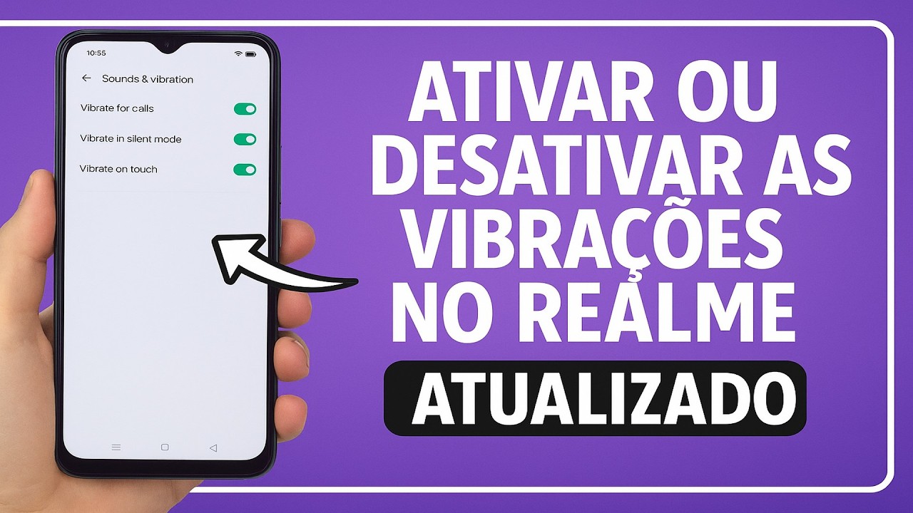 Como Ativar/Desativar as VIBRAÇÕES no REALME