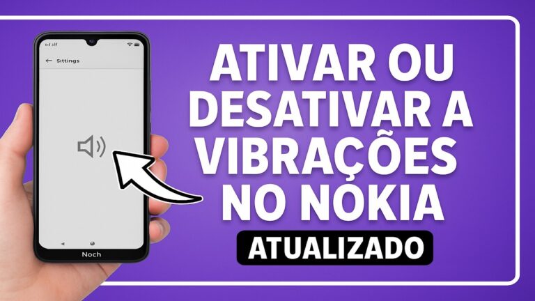 Como Ativar/Desativar as VIBRAÇÕES no NOKIA