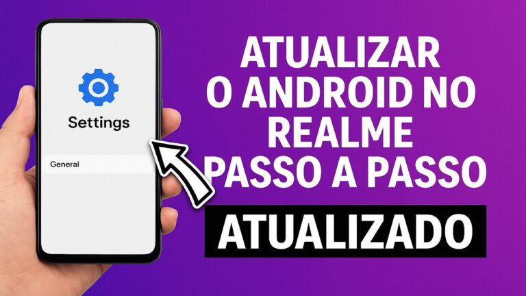 Como ATUALIZAR o ANDROID no REALME