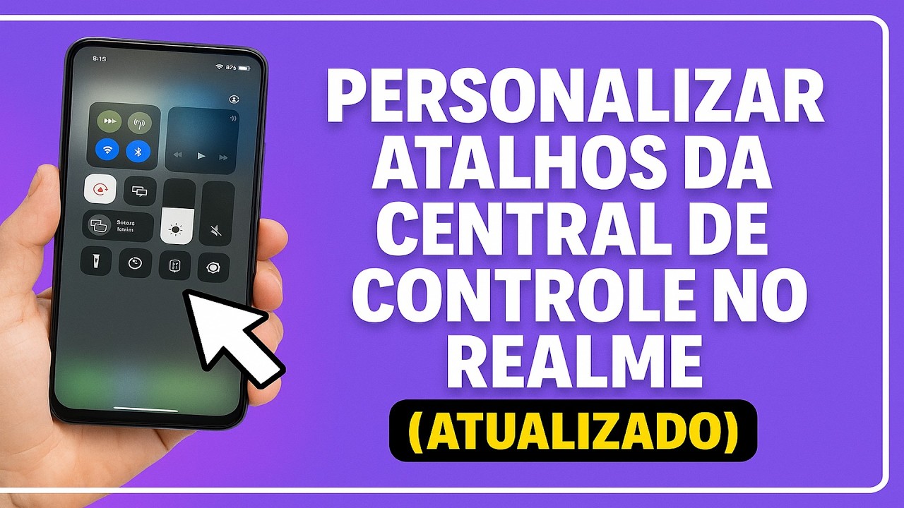 Como Personalizar os Atalhos da Central de Controle no REALME