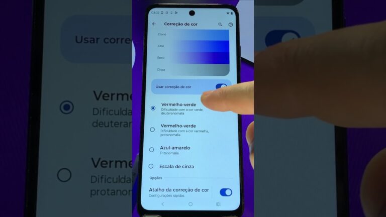 Como Alterar as CORES da TELA no Motorola Para Daltônicos #shorts #motorola #android #tutorial Como Alterar as CORES da TELA no Motorola Para Daltônicos #shorts #motorola #android #tutorial