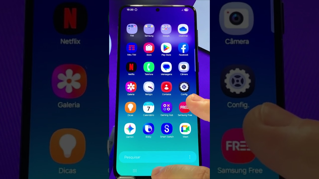 Como AJUSTAR o TAMANHO dos ÍCONES no SAMSUNG #shorts #samsung #android #tutorial #ícones Como AJUSTAR o TAMANHO dos ÍCONES no SAMSUNG #shorts #samsung #android #tutorial #ícones