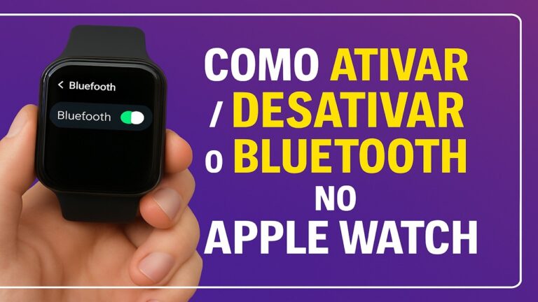 Como Ativar/Desativar o BLUETOOTH no Apple Watch
