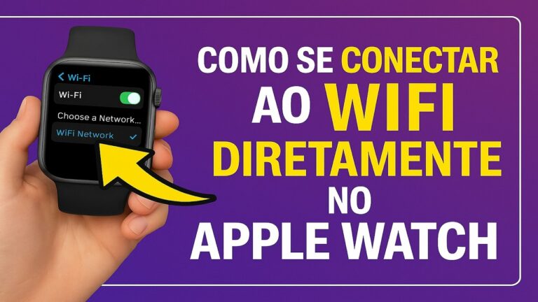 Como se Conectar ao WIFI Diretamente no Apple Watch