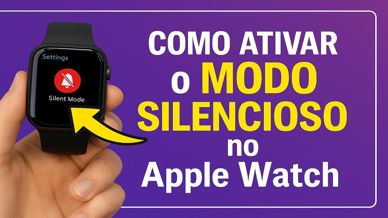 Como Ativar o MODO SILENCIOSO no Apple Watch