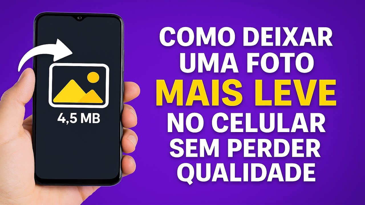 Como Reduzir o TAMANHO de uma IMAGEM no CELULAR