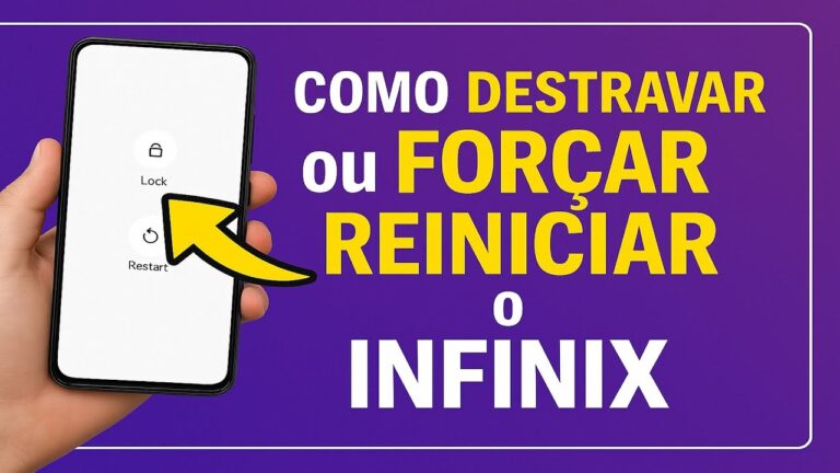 Como DESTRAVAR ou FORÇAR REINICIAR o INFINIX