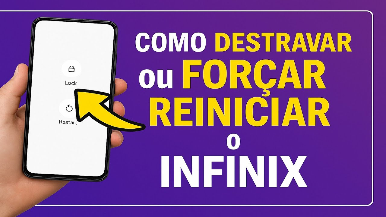 Como DESTRAVAR ou FORÇAR REINICIAR o INFINIX