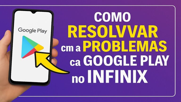 Como Resolver PROBLEMAS com a GOOGLE PLAY no INFINIX