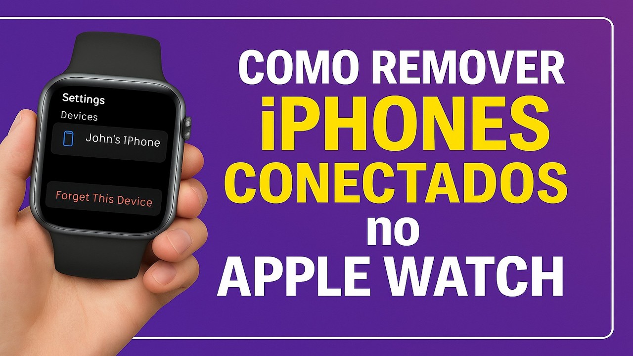 Como Remover iPhones CONECTADOS no Apple Watch