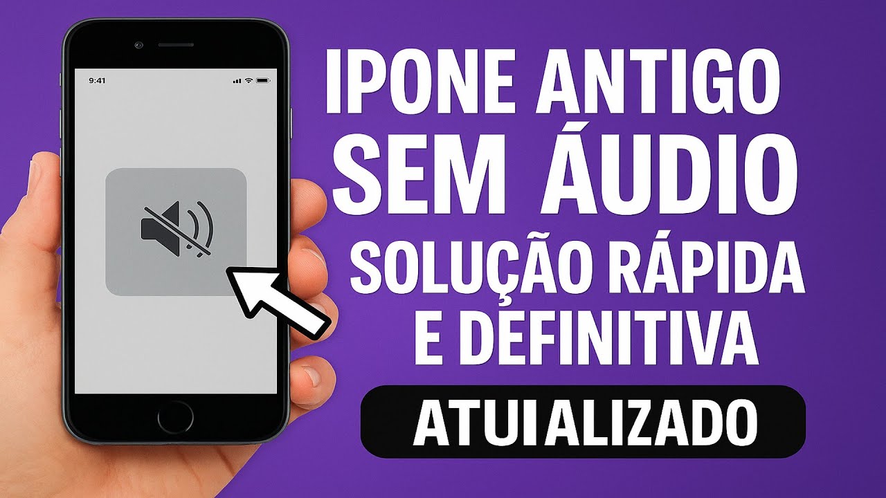 iPhone Antigo SEM SOM? MUDO? O que fazer?