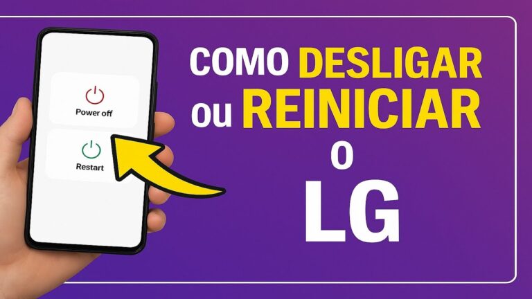 Como Desligar ou Reiniciar o LG