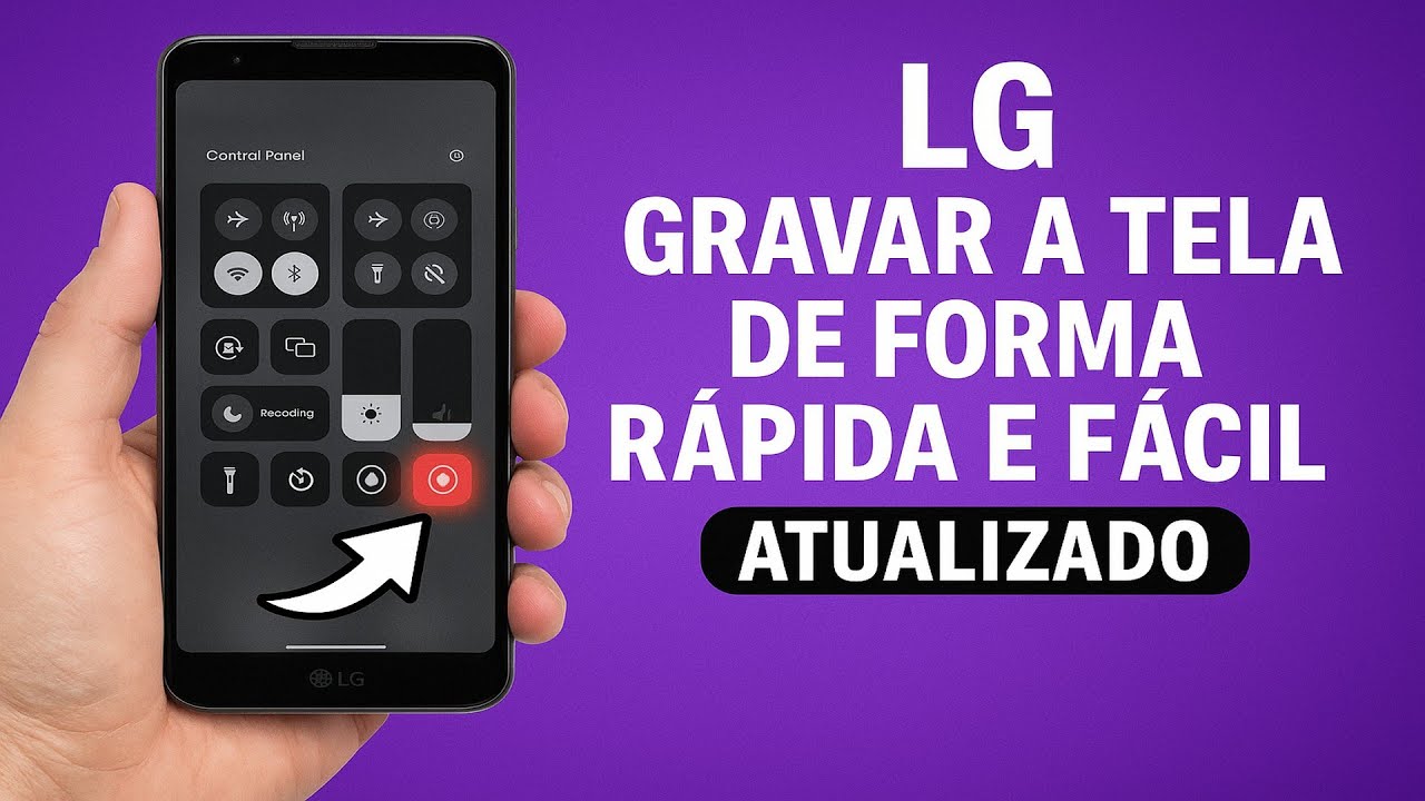 Como GRAVAR a TELA do LG