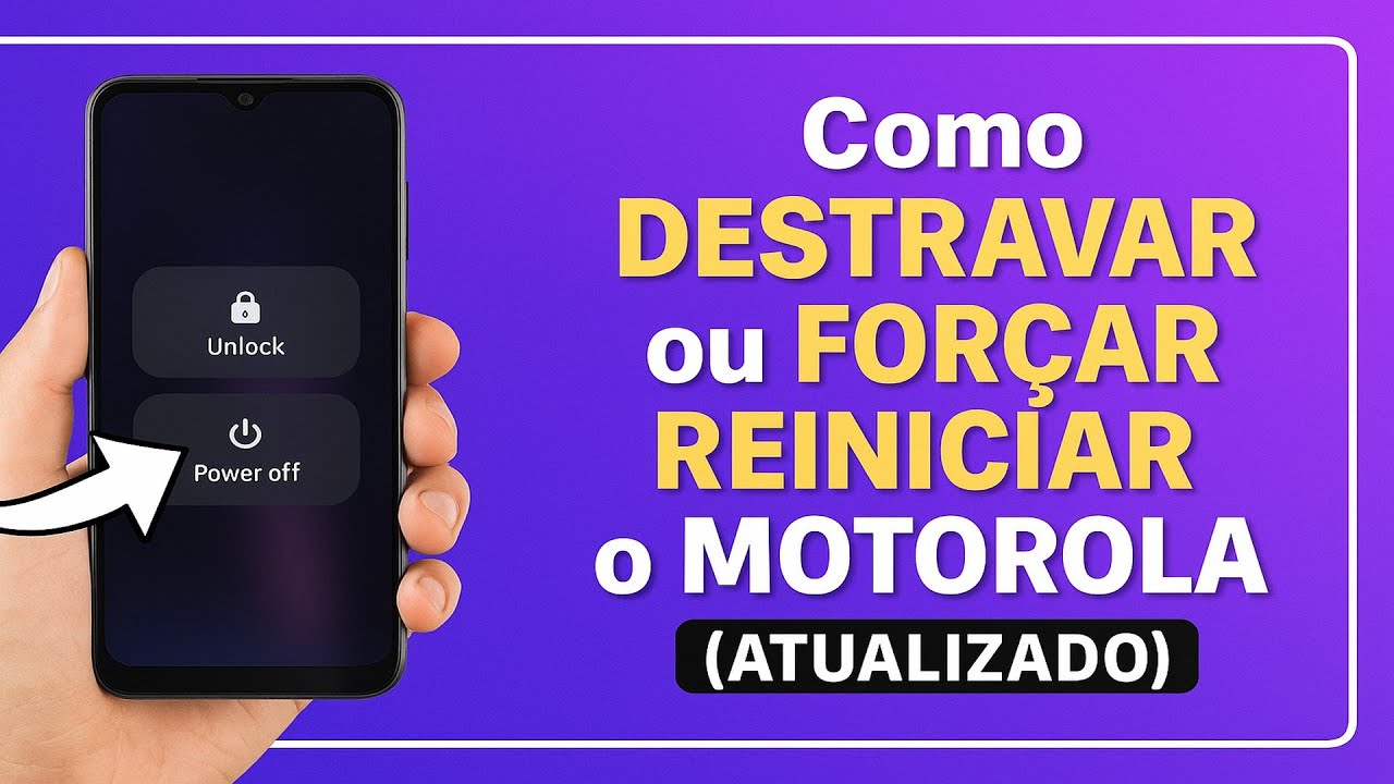 Como DESTRAVAR ou FORÇAR REINICIAR o MOTOROLA