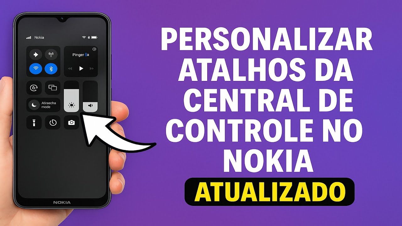 Como Personalizar os Atalhos da Central de Controle no NOKIA