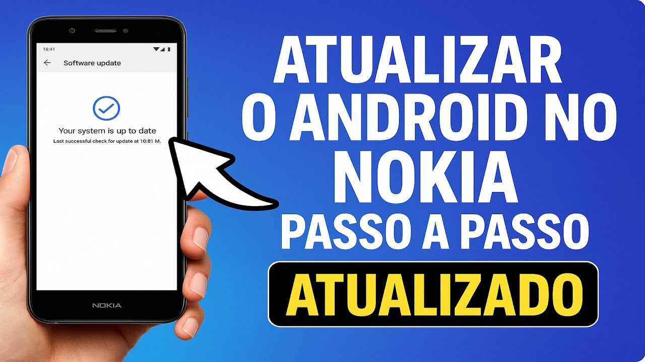 Como ATUALIZAR o ANDROID no NOKIA