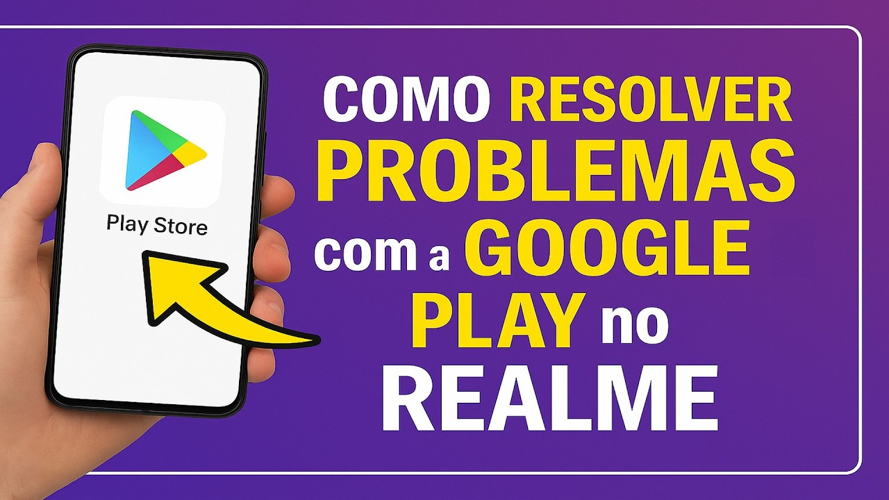 Como Resolver PROBLEMAS com a GOOGLE PLAY no REALME