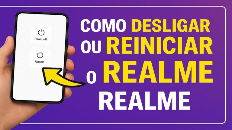 Como Desligar ou Reiniciar o REALME
