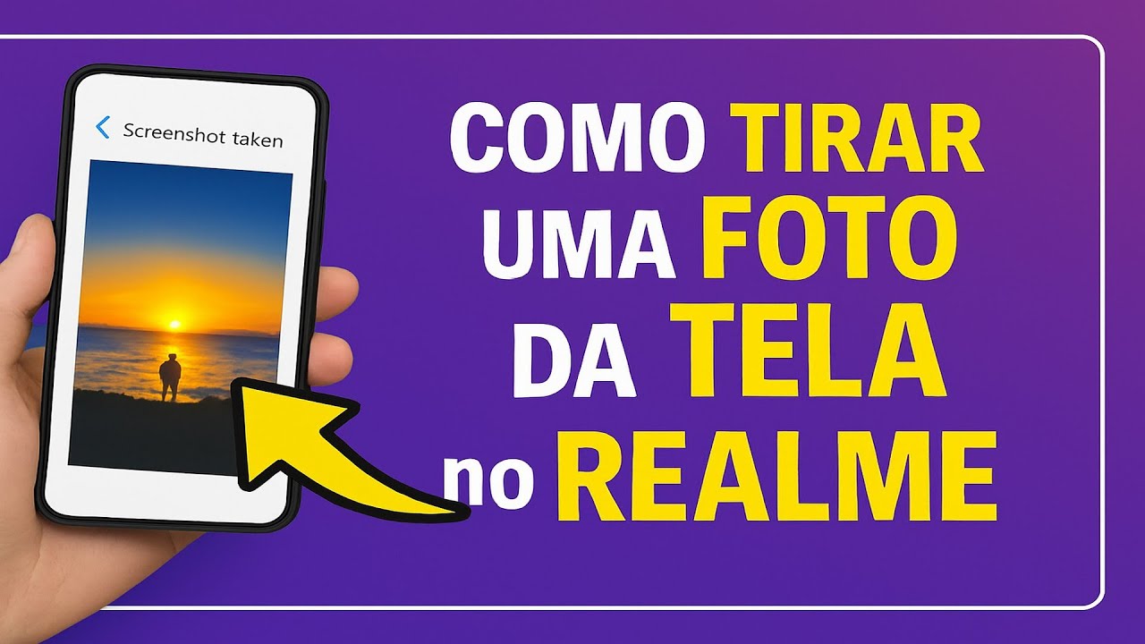 Como tirar uma FOTO da TELA no REALME