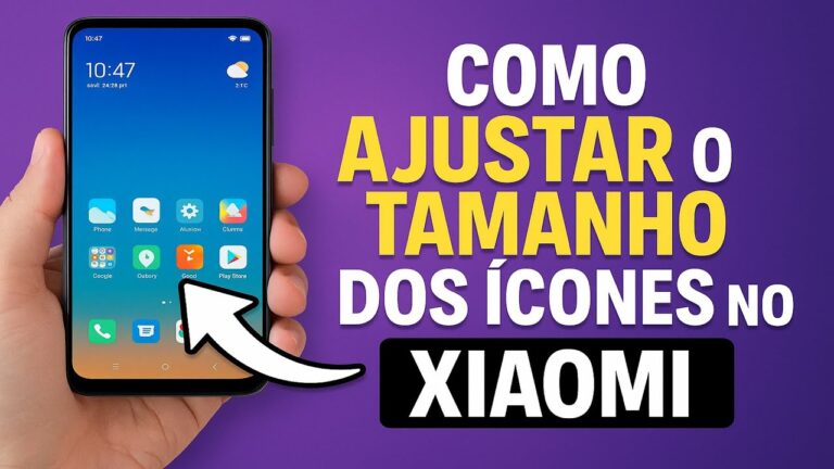 Como AJUSTAR o TAMANHO dos ÍCONES no XIAOMI