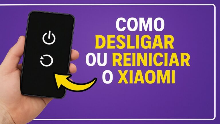 Como Desligar ou Reiniciar o XIAOMI