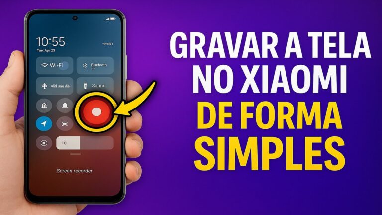 Como GRAVAR a TELA do Xiaomi