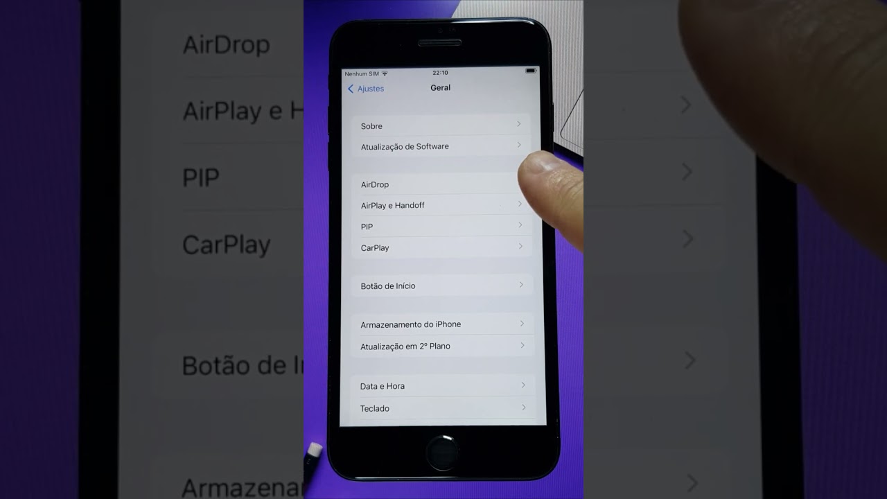 Como ATUALIZAR o iOS do iPhone Antigo #shorts #iphone #apple #tutorial #atualização