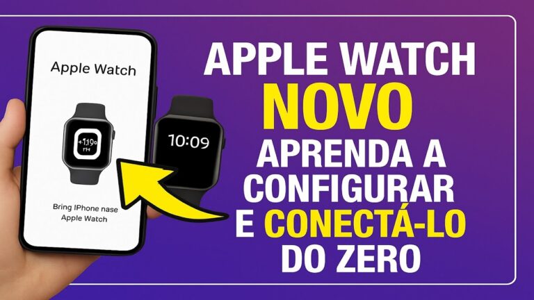 Apple Watch NOVO? Aprenda a Configurar e Conecta-lo DO ZERO