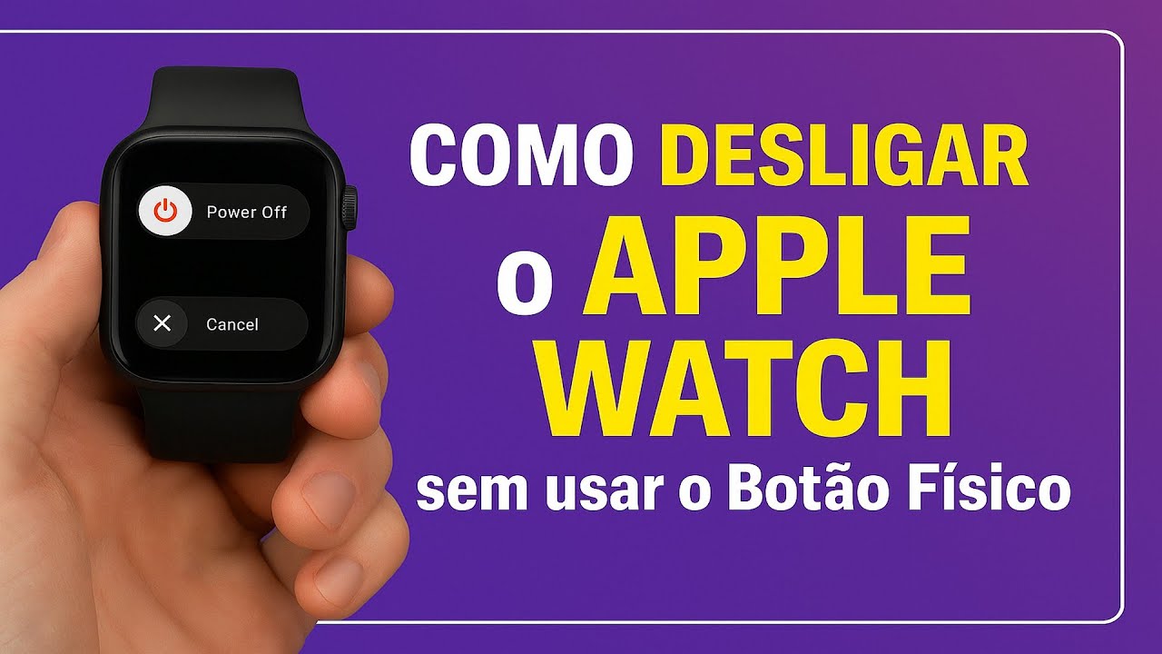 Como DESLIGAR o Apple Watch sem usar o Botão Físico