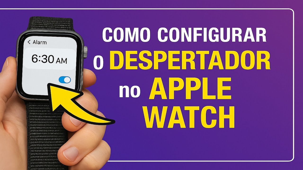 Como Configurar o DESPERTADOR no Apple Watch