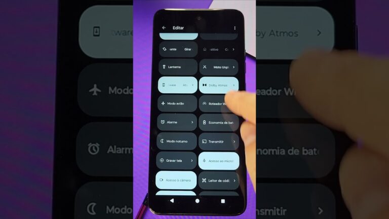 Como Personalizar os Atalhos da Central de Controle no MOTOROLA #shorts #motorola #android #atalhos Como Personalizar os Atalhos da Central de Controle no MOTOROLA #shorts #motorola #android #atalhos