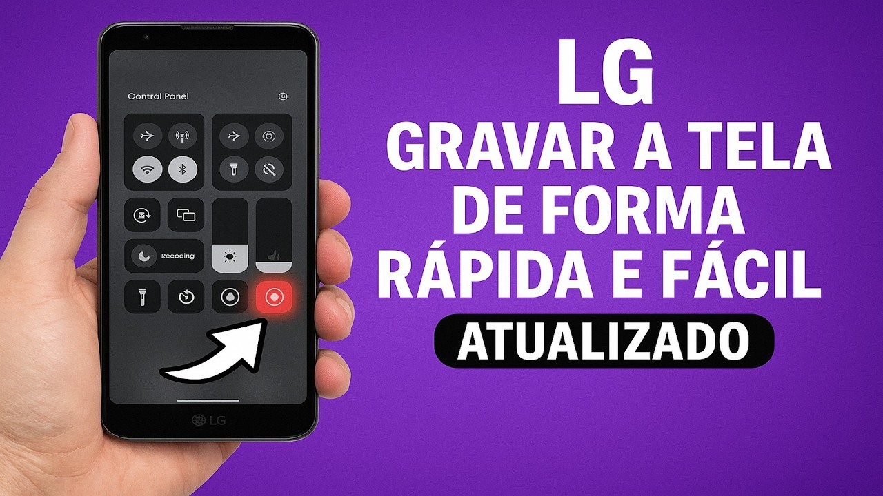 Como GRAVAR a TELA do LG