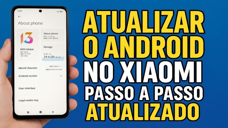 Como Atualizar o Android do Xiaomi