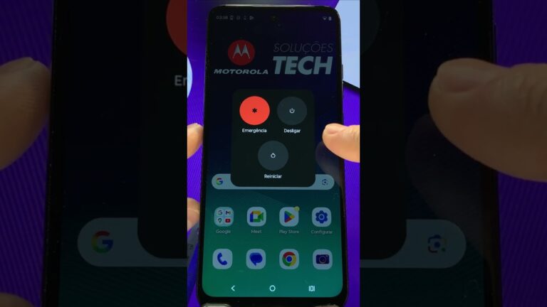 Como Desligar/Reiniciar o MOTOROLA #shorts #motorola #android #tutorial #reiniciar