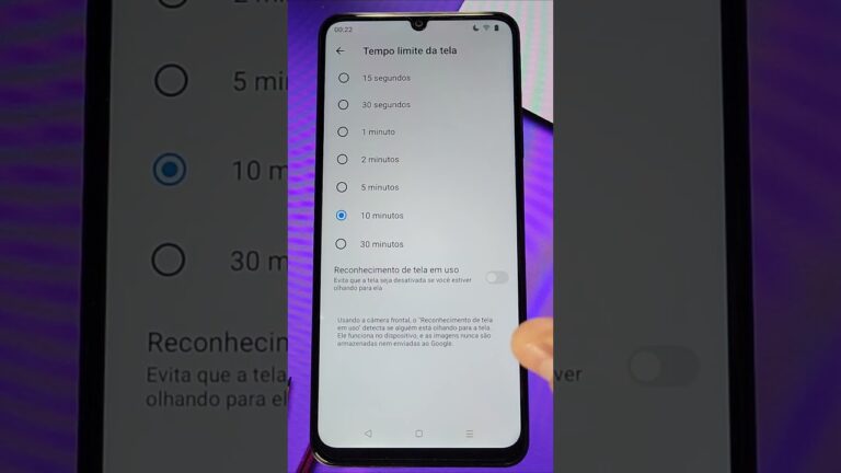 Como Manter a TELA LIGADA por mais TEMPO no REALME #shorts #realme #android #tutorial #tela