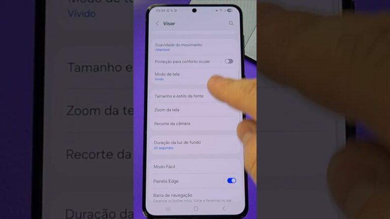 Como Manter a TELA LIGADA por mais TEMPO no SAMSUNG #shorts #samsung #android #tutorial #tela