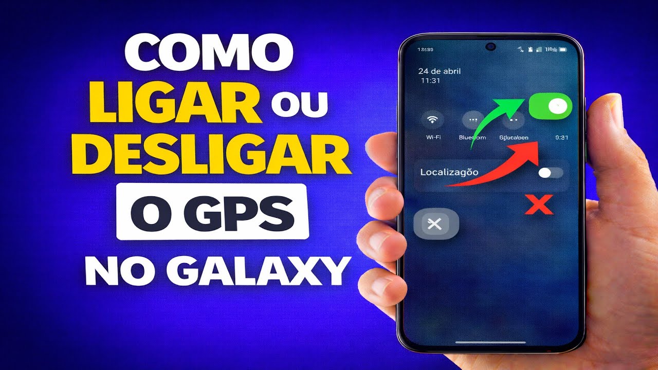 COMO LIGAR OU DESLIGAR O GPS NO GALAXY