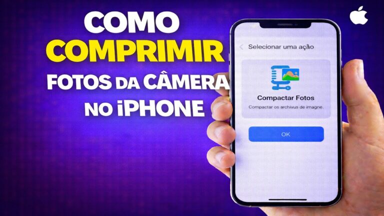 COMO COMPRIMIR FOTOS DA CÂMERA NO IPHONE