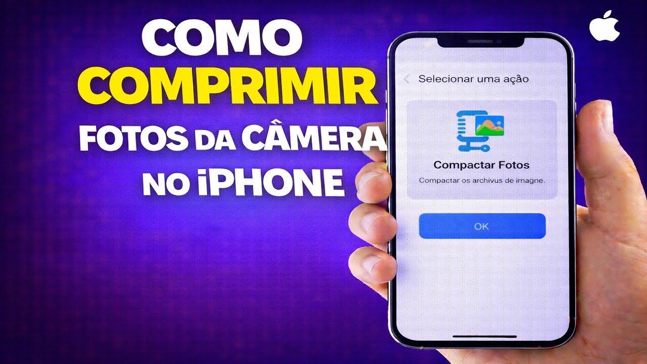 COMO COMPRIMIR FOTOS DA CÂMERA NO IPHONE