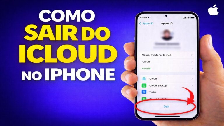 COMO REMOVER ICLOUD E APPLE ID DO IPHONE