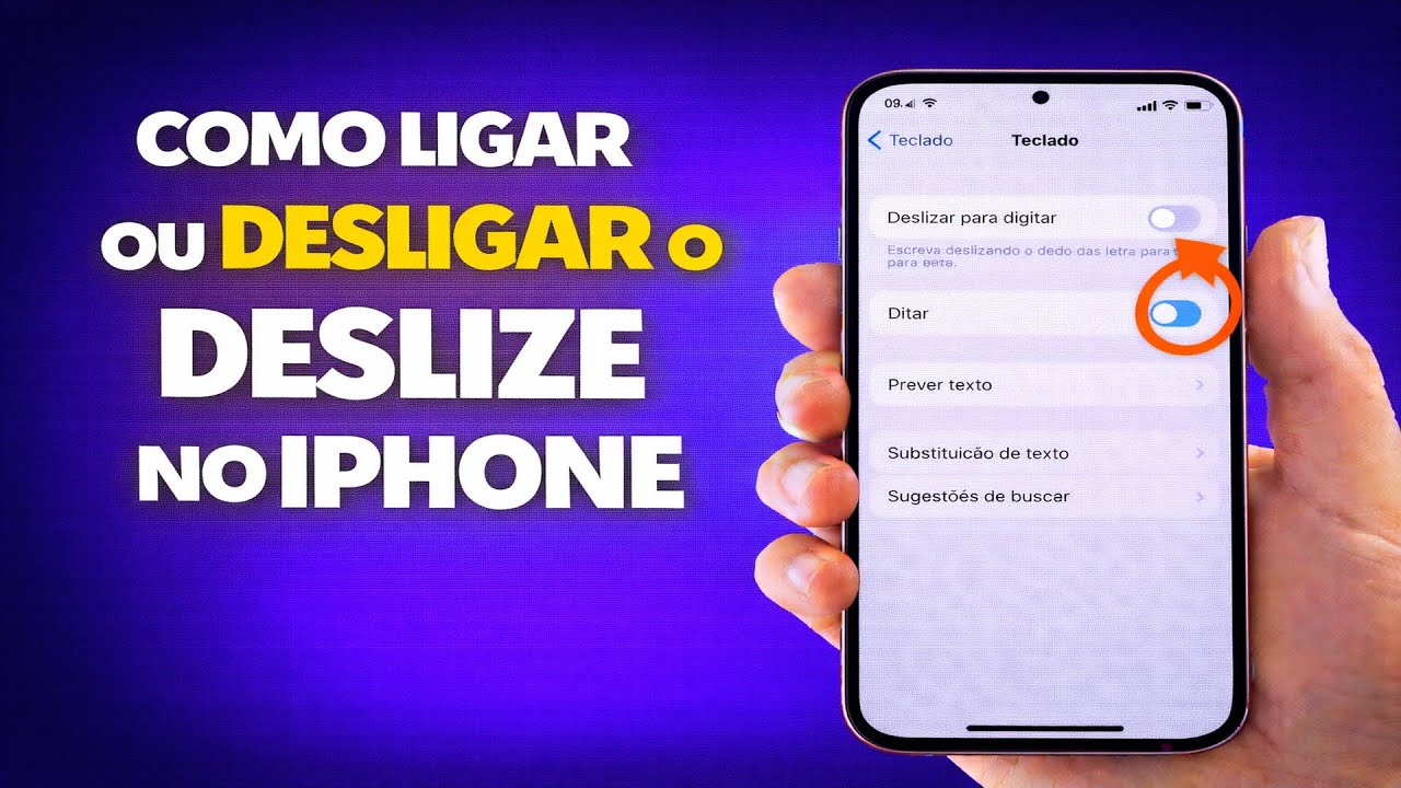 COMO LIGAR OU DESLIGAR O DESLIZE NO IPHONE