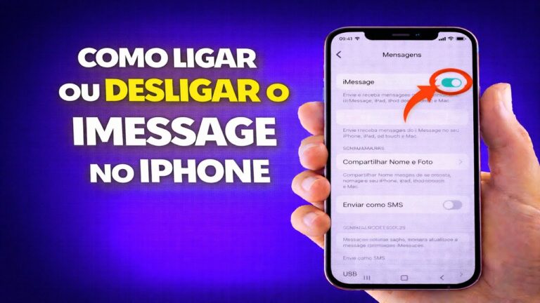 COMO LIGAR OU DESLIGAR O IMESSAGE NO IPHONE