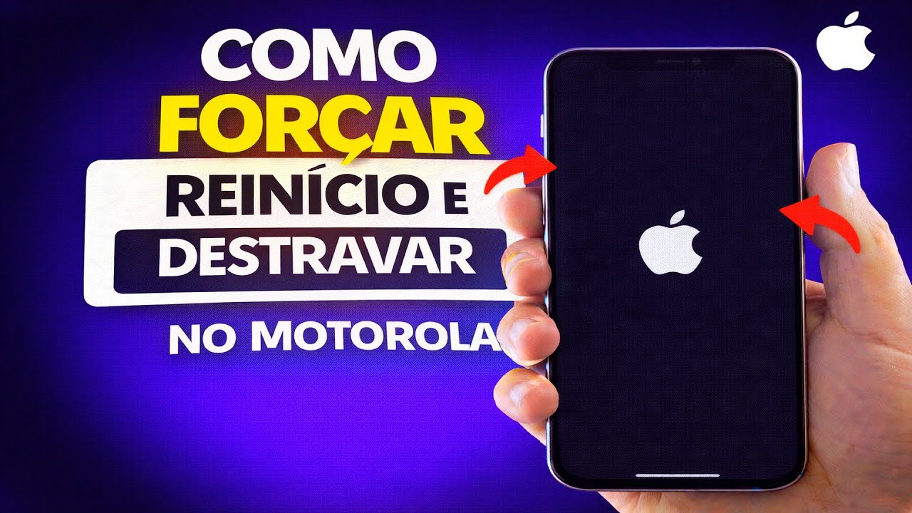 COMO FORÇAR REINÍCIO E DESTRAVAR O IPHONE