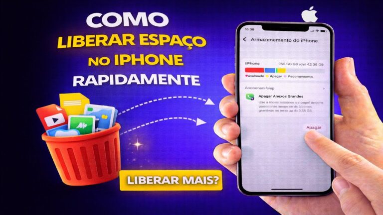 COMO LIBERAR ESPAÇO NO IPHONE RAPIDAMENTE