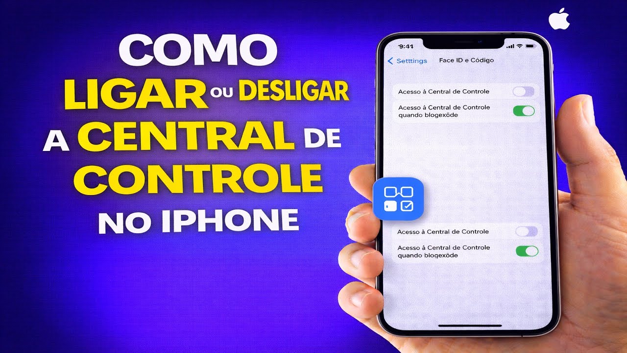 COMO LIGAR OU DESLIGAR A CENTRAL DE CONTROLE NO IPHONE