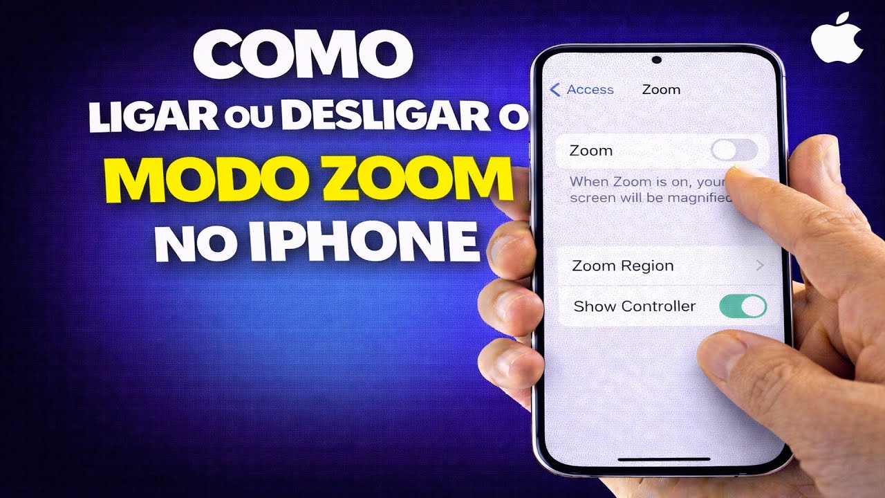 COMO LIGAR OU DESLIGAR O MODO ZOOM NO IPHONE