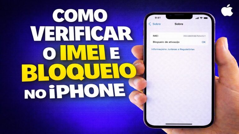COMO VERIFICAR O IMEI E BLOQUEIO NO IPHONE
