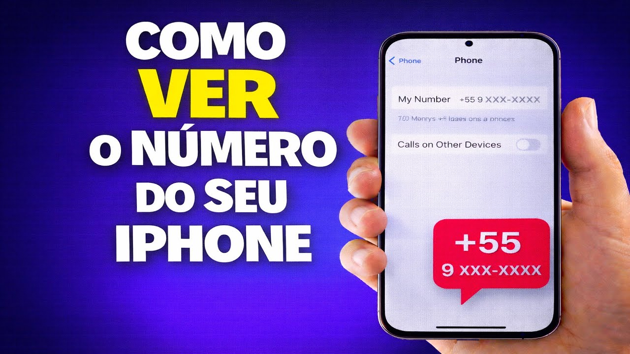 COMO VER O NÚMERO DO SEU IPHONE