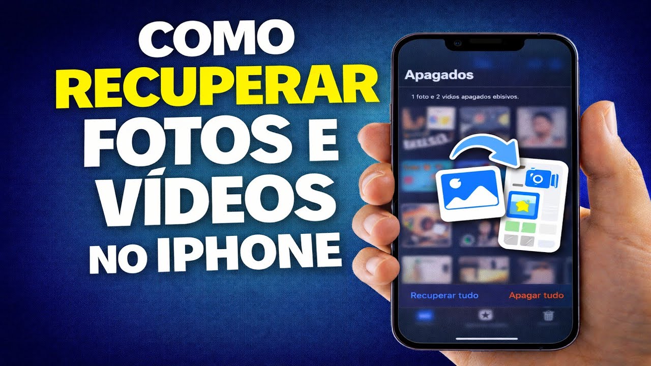 COMO RECUPERAR FOTOS E VÍDEOS NO IPHONE